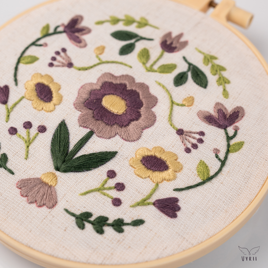 Embroidery Kit “Flower Symmetry”