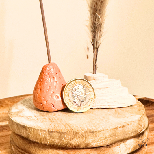 Miniature Vase Duo with Dried Grass