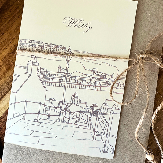 The 199 Steps View Greeting Card