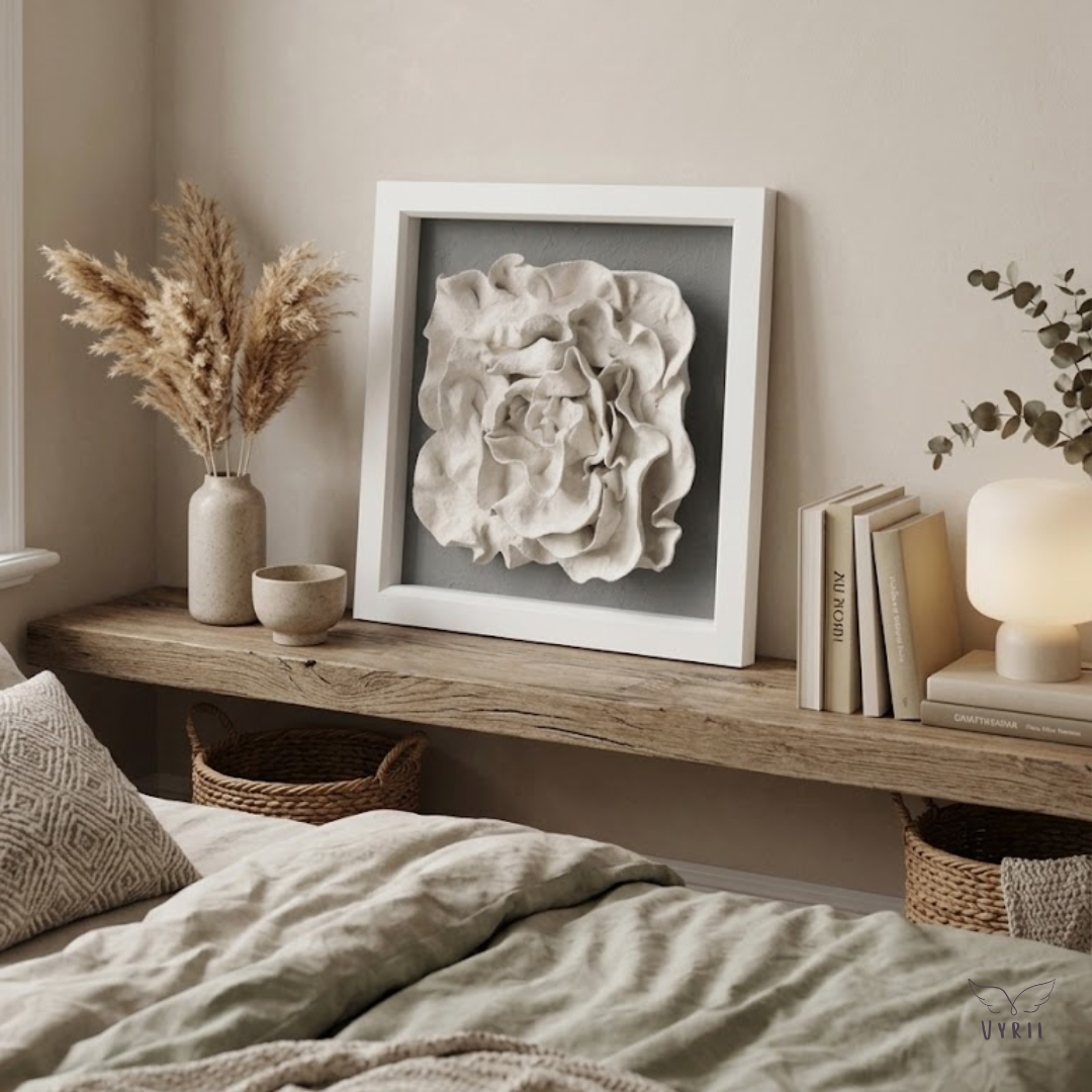 Limestone Bloom: Sculptural Art