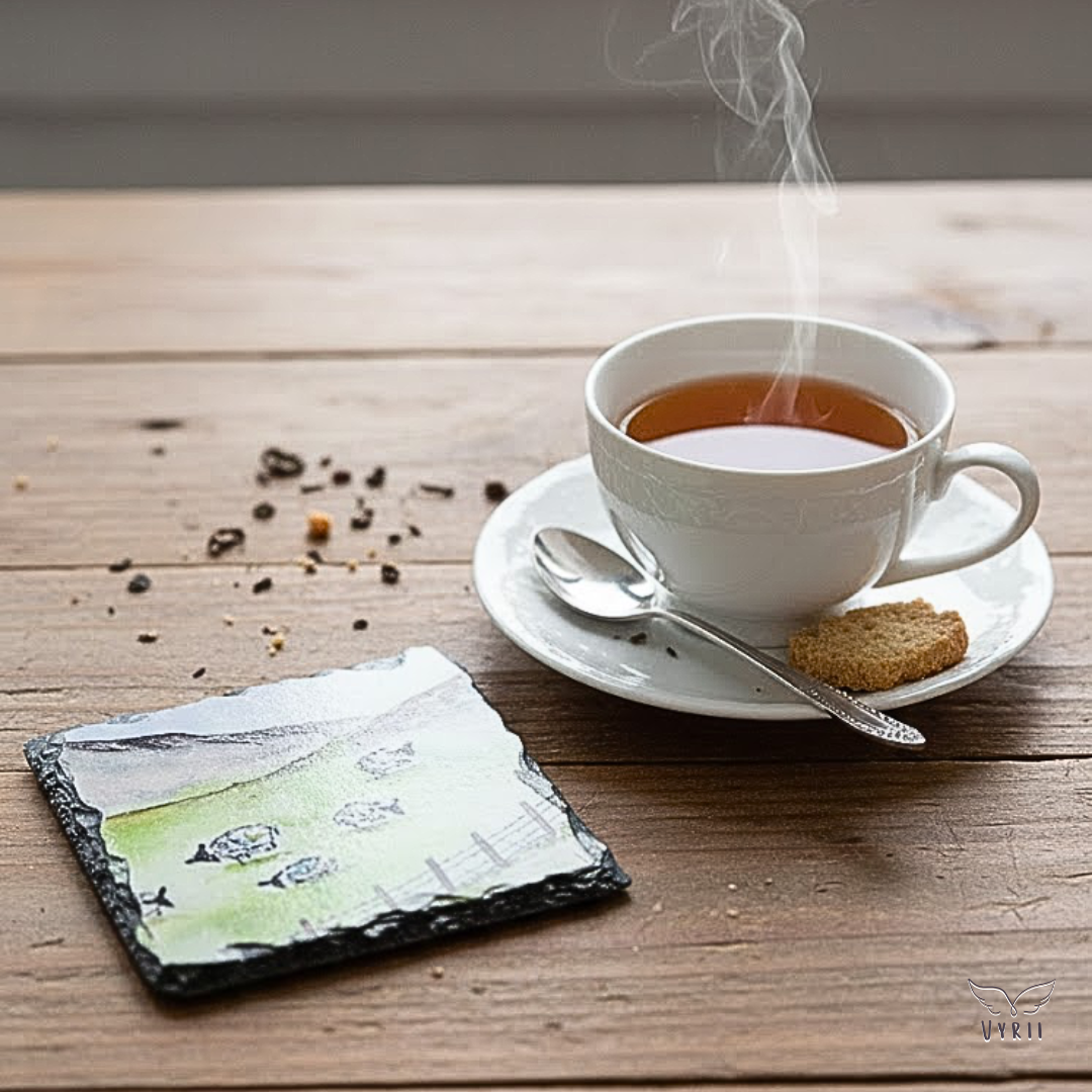 Slate Coaster: The Fleece Squad