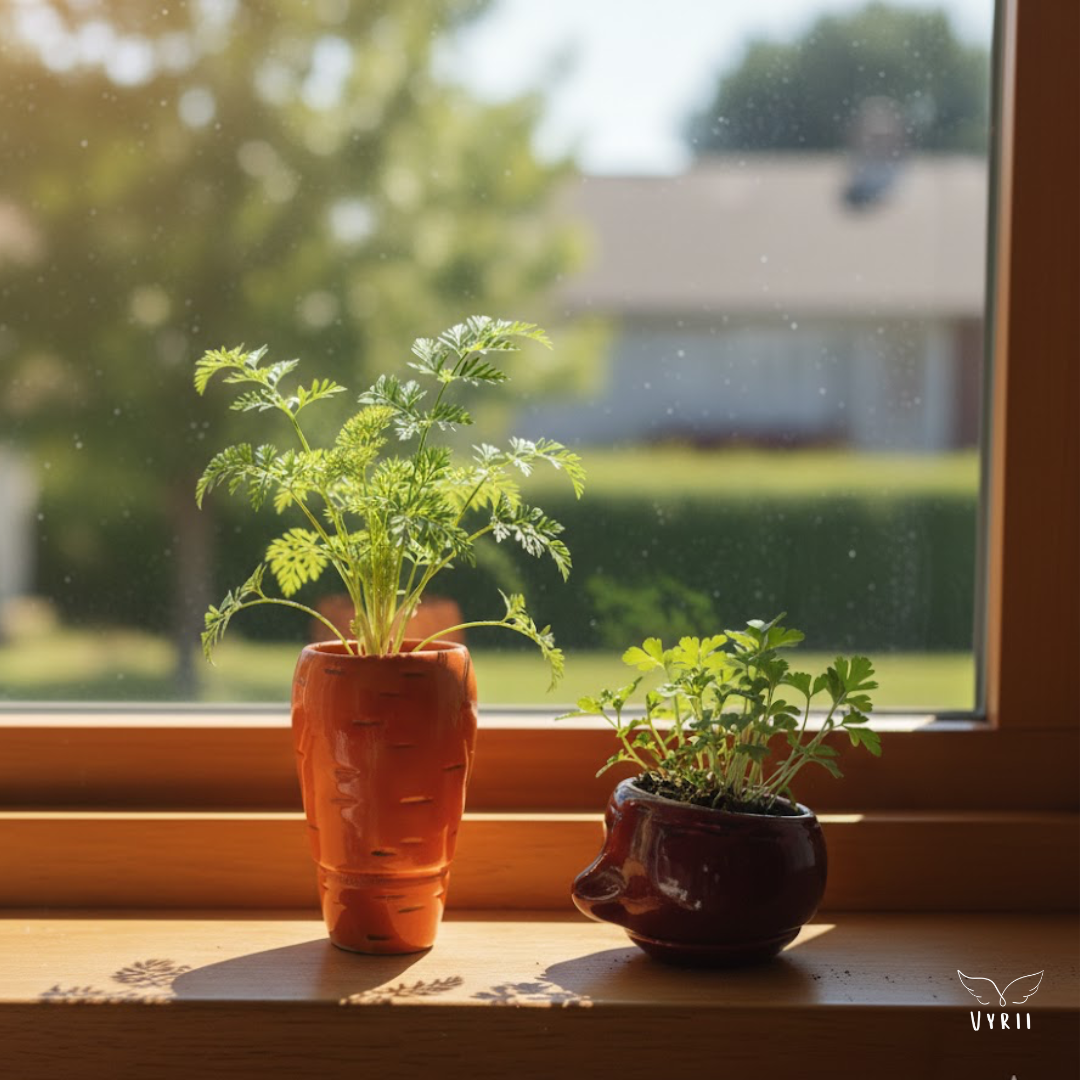 Carrot Plant Pot