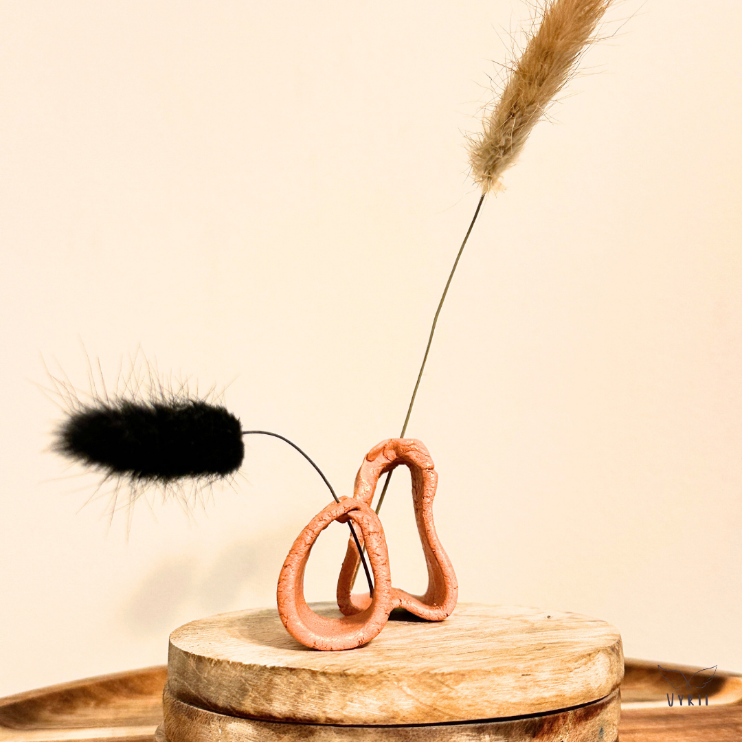 Miniature Pressed Leaf Vases: Danby