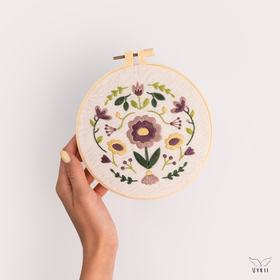 Embroidery Kit “Flower Symmetry”