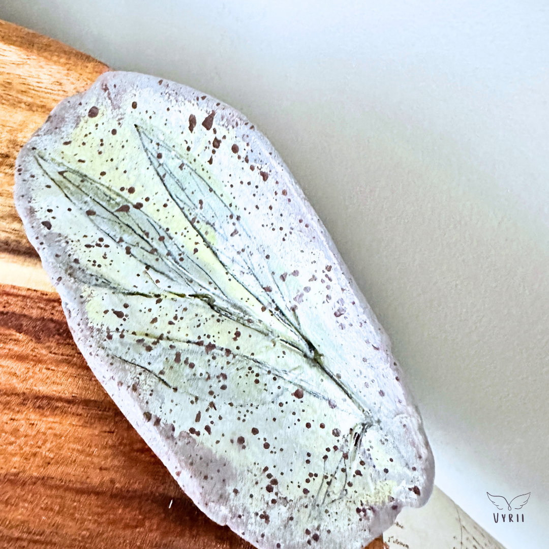 Pressed Olive Leaf Dish