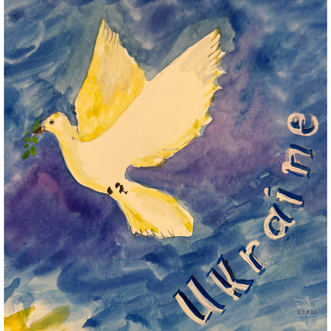 Watercolour Card: Wings of Freedom