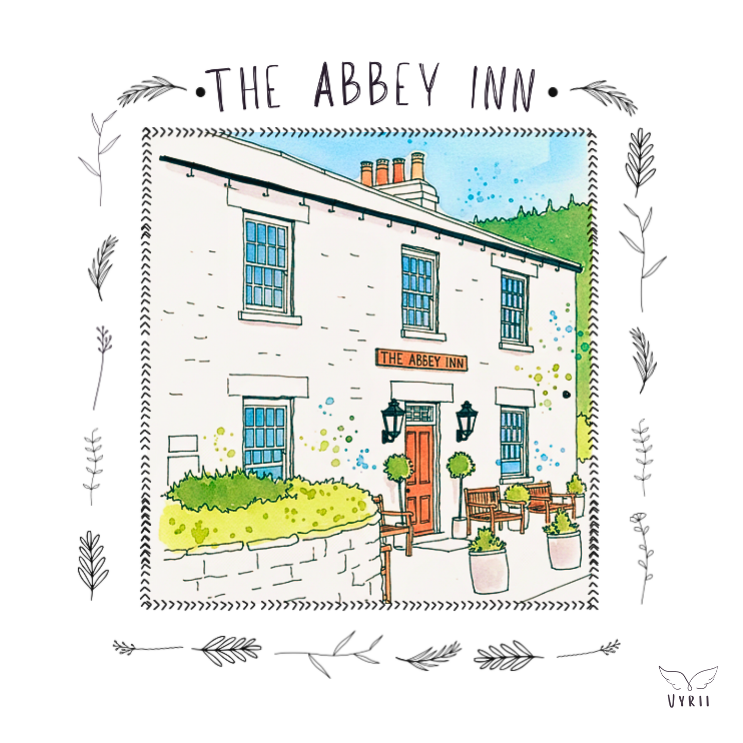 The Abbey Inn: Pen&Wash