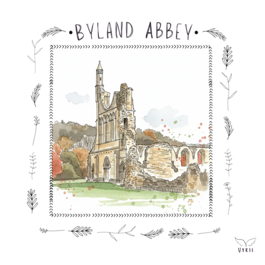 Autumn at Byland Abbey