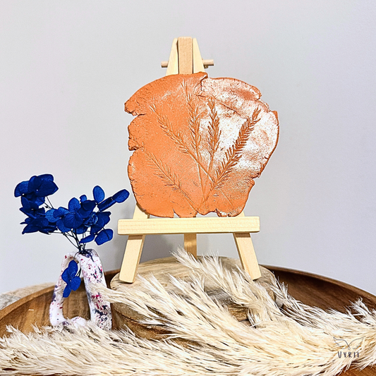 Leaf Impressions: Terracotta