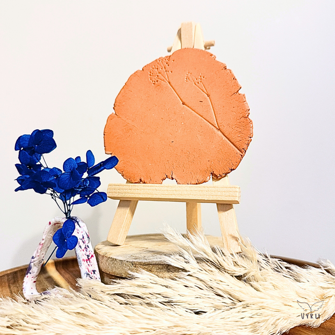 Leaf Impressions: Terracotta