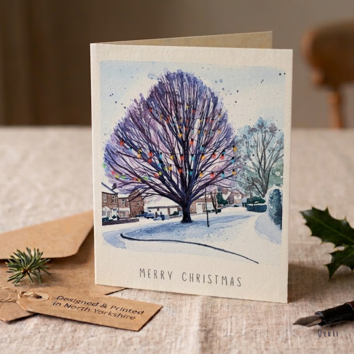 Christmas Lights Card