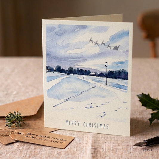 Winter Walk Christmas Card