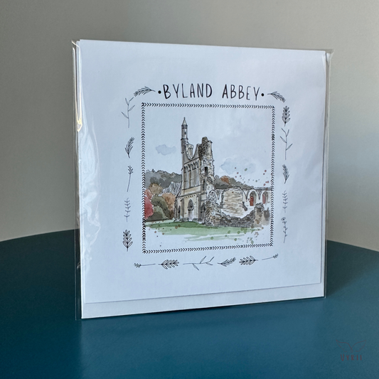 Autumn at Byland Abbey