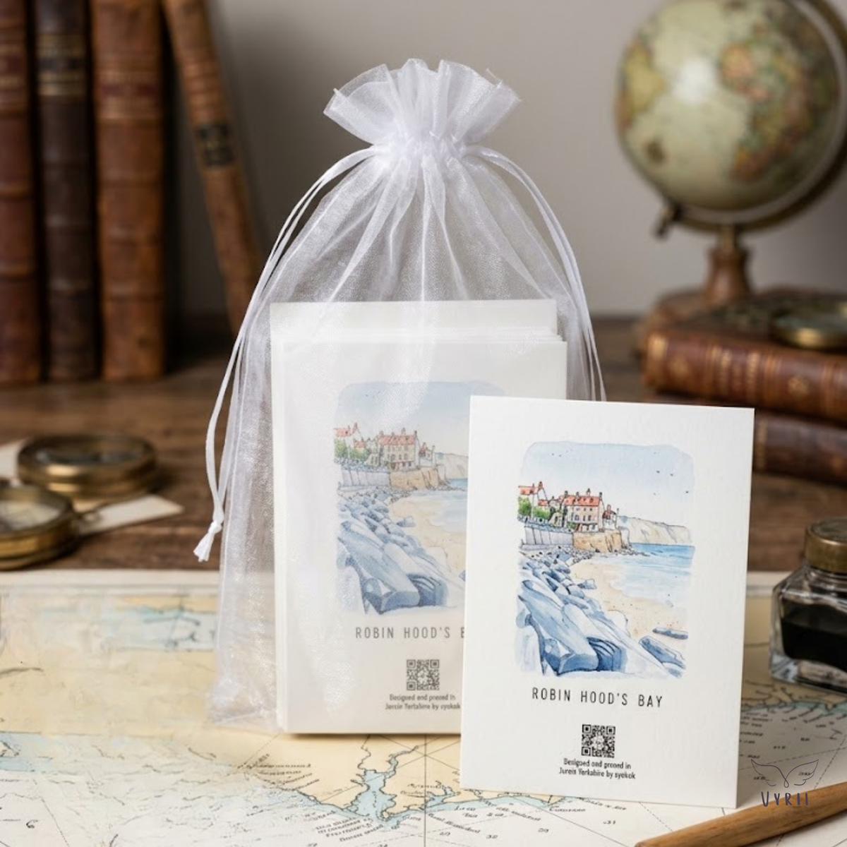 Coastal Days: 2027 Desk Calendar with Robin Hood's Bay Views
