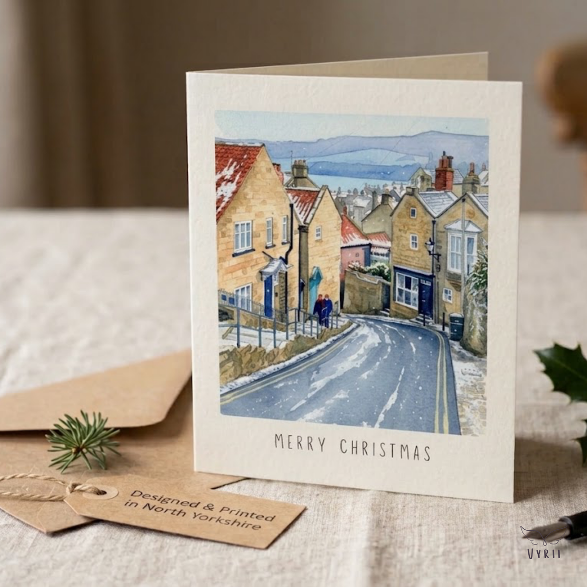 Robin Hood's Bay Winter Lane