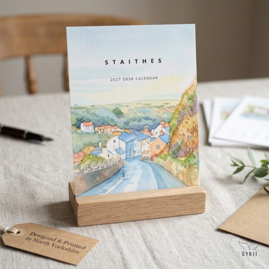Staithes 2027 Desk Calendar