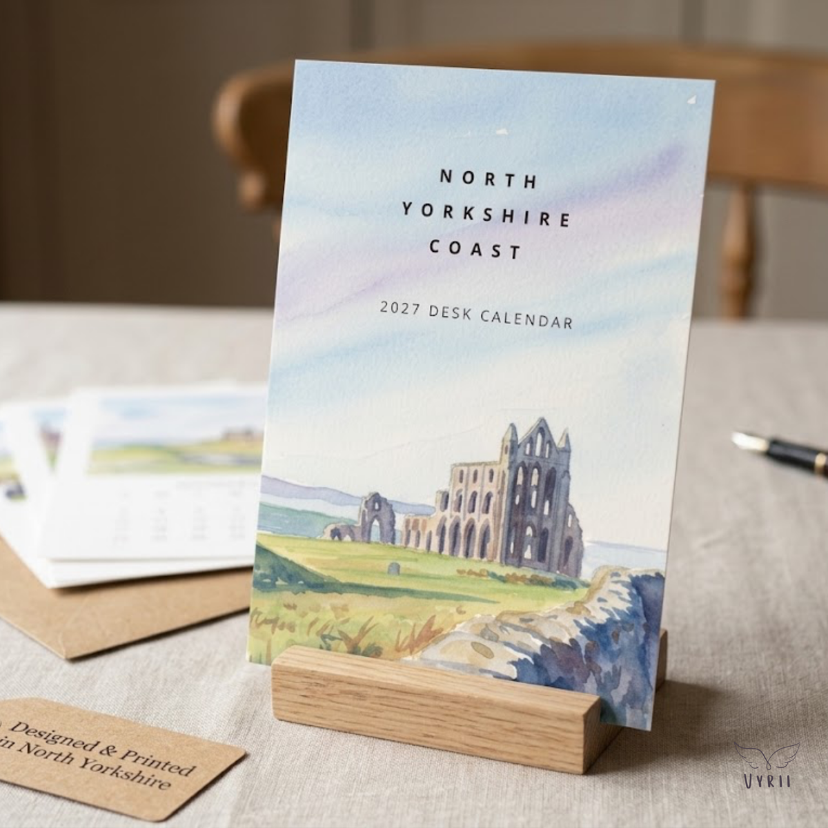 North Yorkshire Coast 2027 Desk Calendar