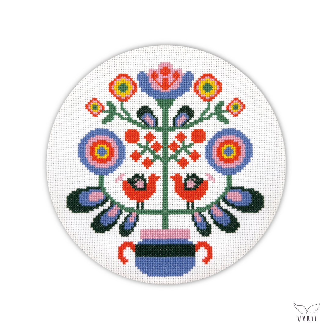 Embroidery kit  "World Tree"