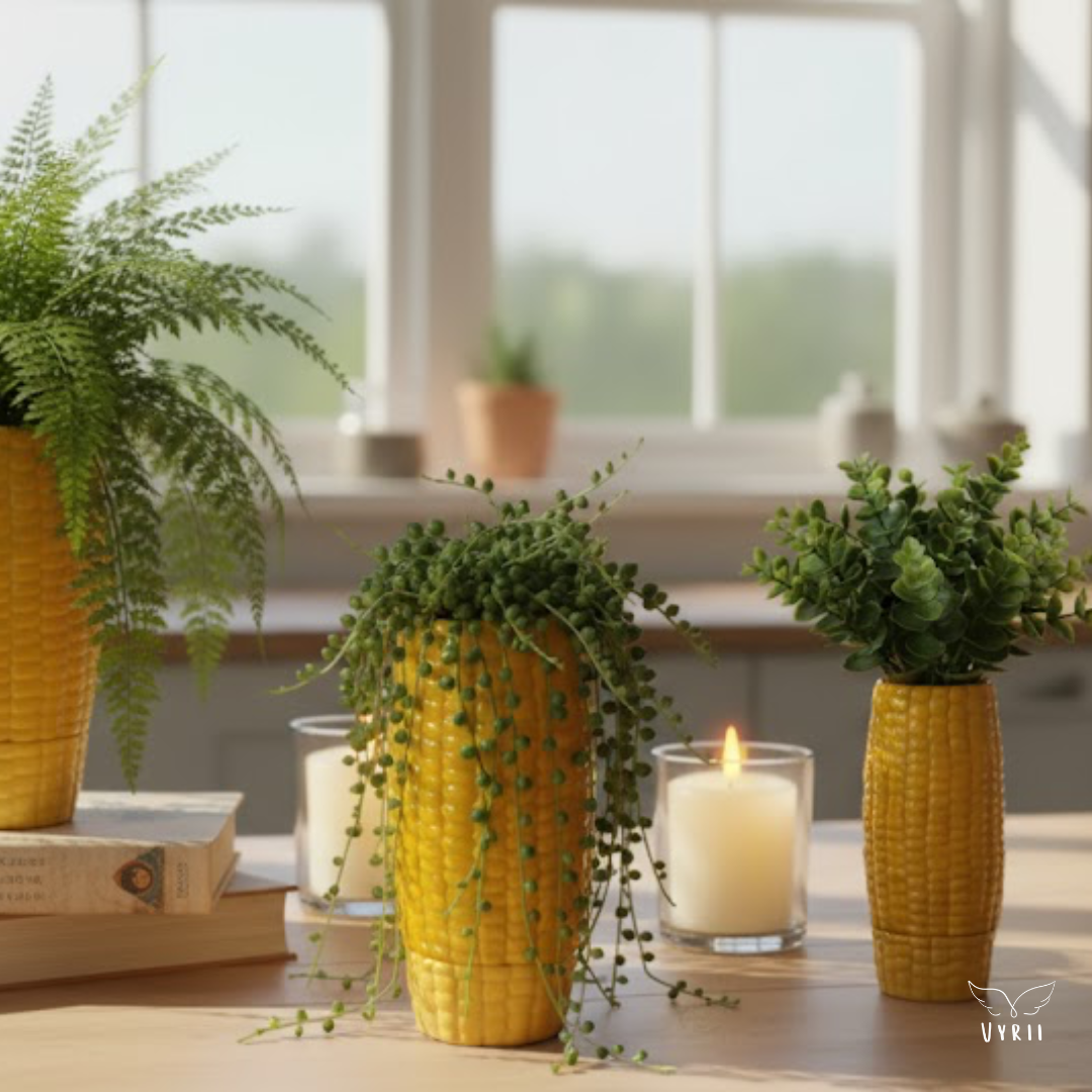Corn Plant Pot