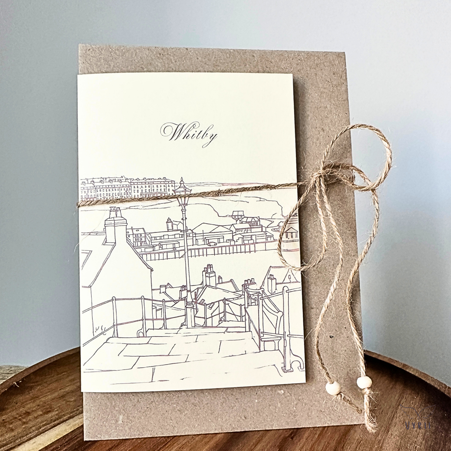 The 199 Steps View Greeting Card